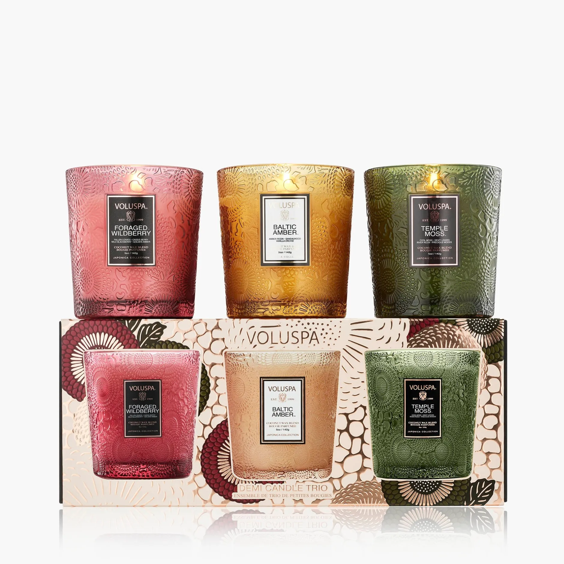 Voluspa Temple Moss|Foraged Wildberry|Restoration