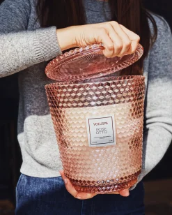 Voluspa 5 Wick Hearths|Rose Otto