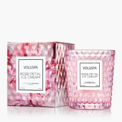 Voluspa Classic Candles|Rose Petal Ice Cream