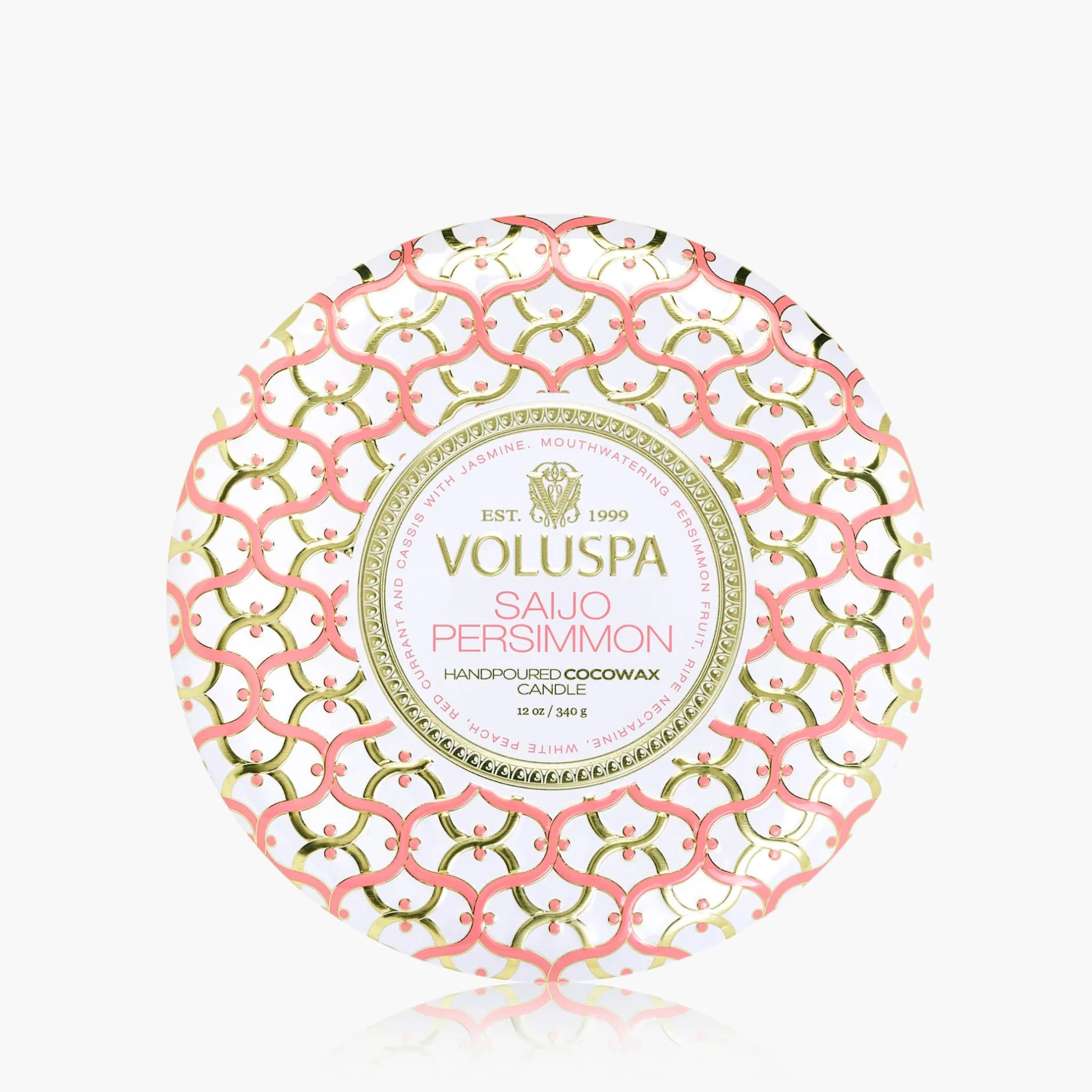 Voluspa 3 Wick Tin|Saijo Persimmon