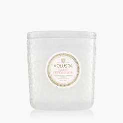 Voluspa 3 Wick Hearths + Luxe|Saijo Persimmon