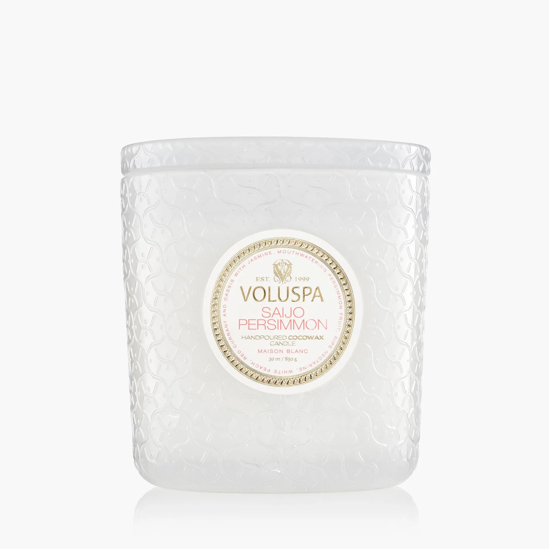 Voluspa 3 Wick Hearths + Luxe|Saijo Persimmon
