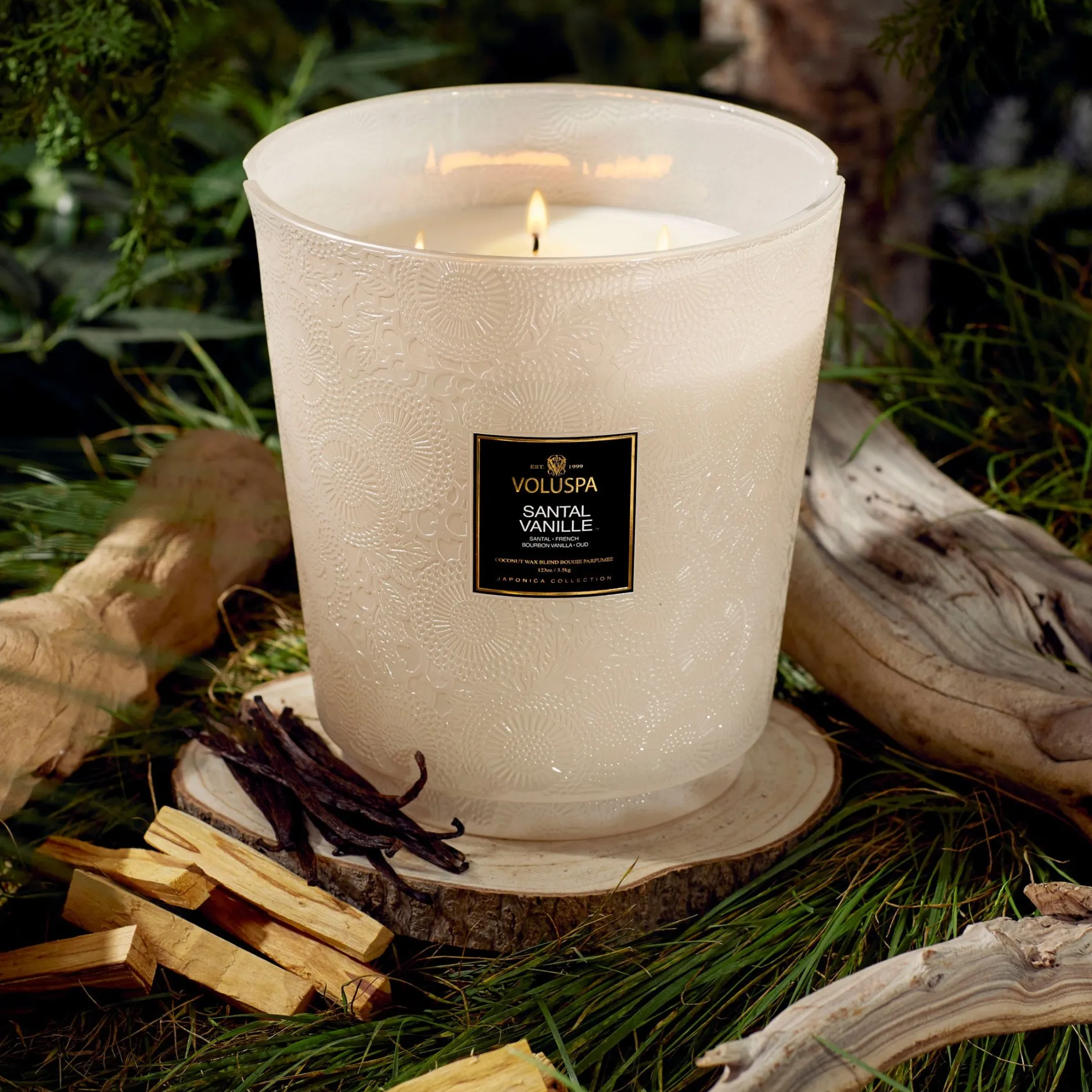 Voluspa Santal Vanille|5 Wick Hearths|Santal Vanille