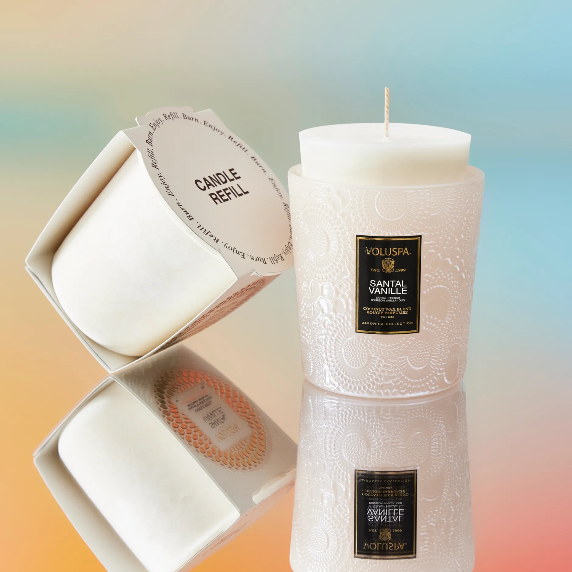 Voluspa Classic Candles|Classic Candle Refills|Santal Vanille