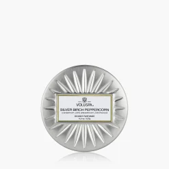 Voluspa Mini Tin|Silver Birch Peppercorn