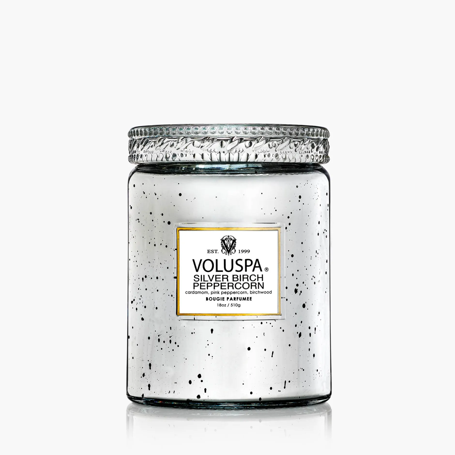 Voluspa Large Jars|Silver Birch Peppercorn