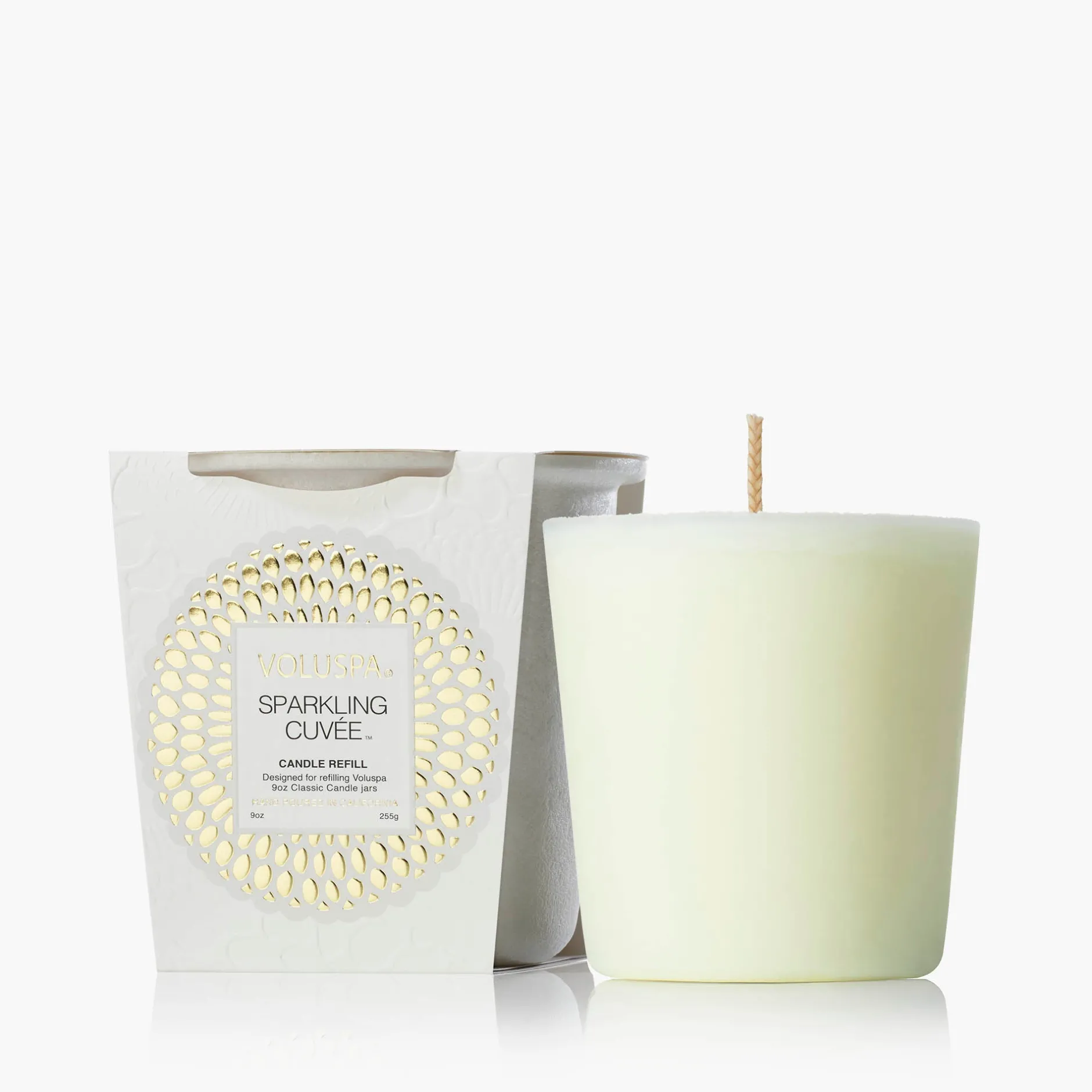 Voluspa Classic Candles|Classic Candle Refills|Sparkling Cuvee