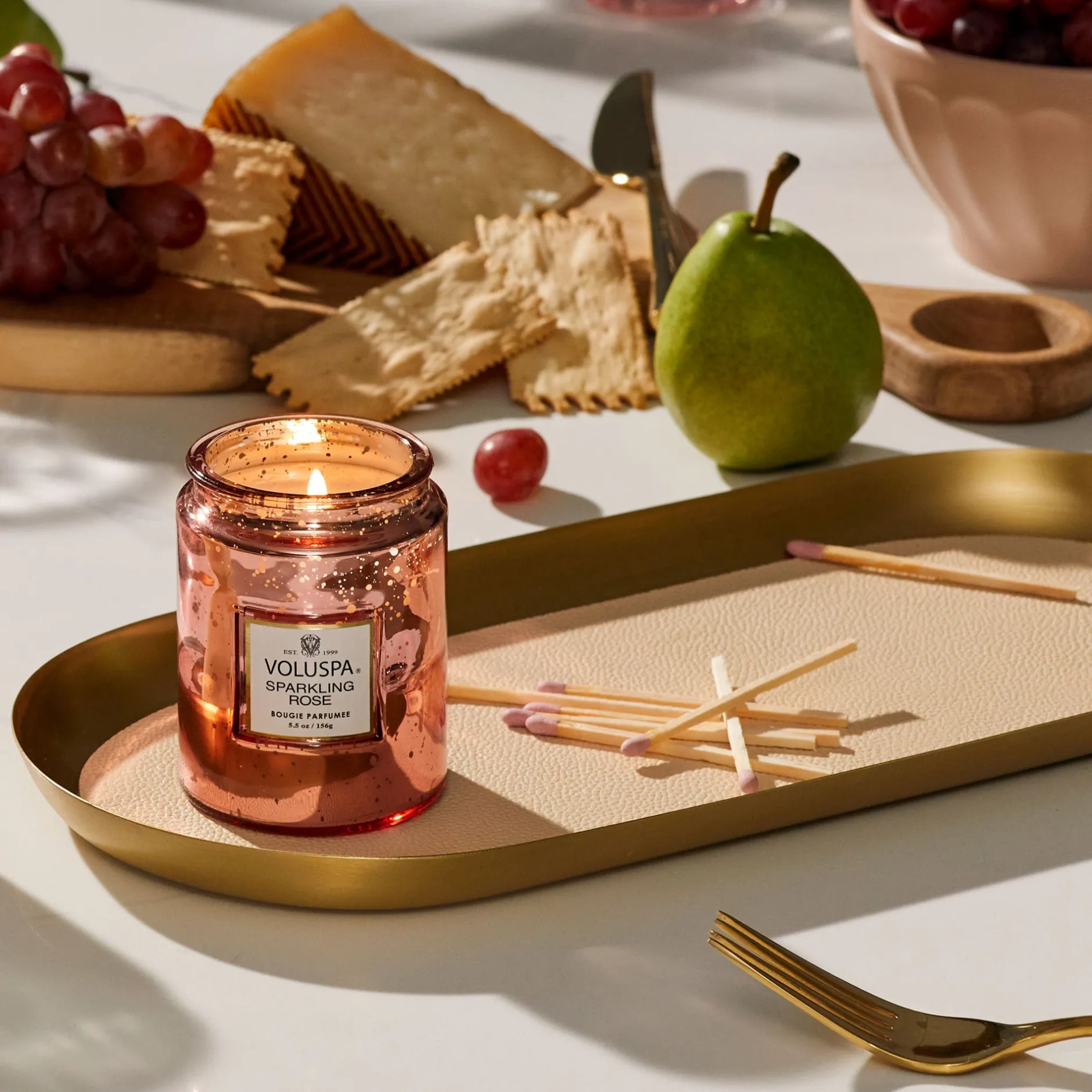 Voluspa Small Jars|Sparkling Rose