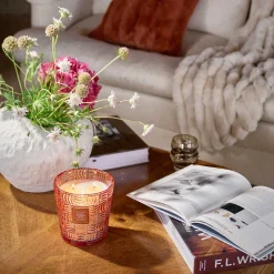 Voluspa Spiced Pumpkin Latte|3 Wick Hearths + Luxe|Spiced Pumpkin Latte