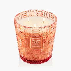 Voluspa Spiced Pumpkin Latte|3 Wick Hearths + Luxe|Spiced Pumpkin Latte