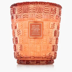 Voluspa Spiced Pumpkin Latte|5 Wick Hearths|Spiced Pumpkin Latte
