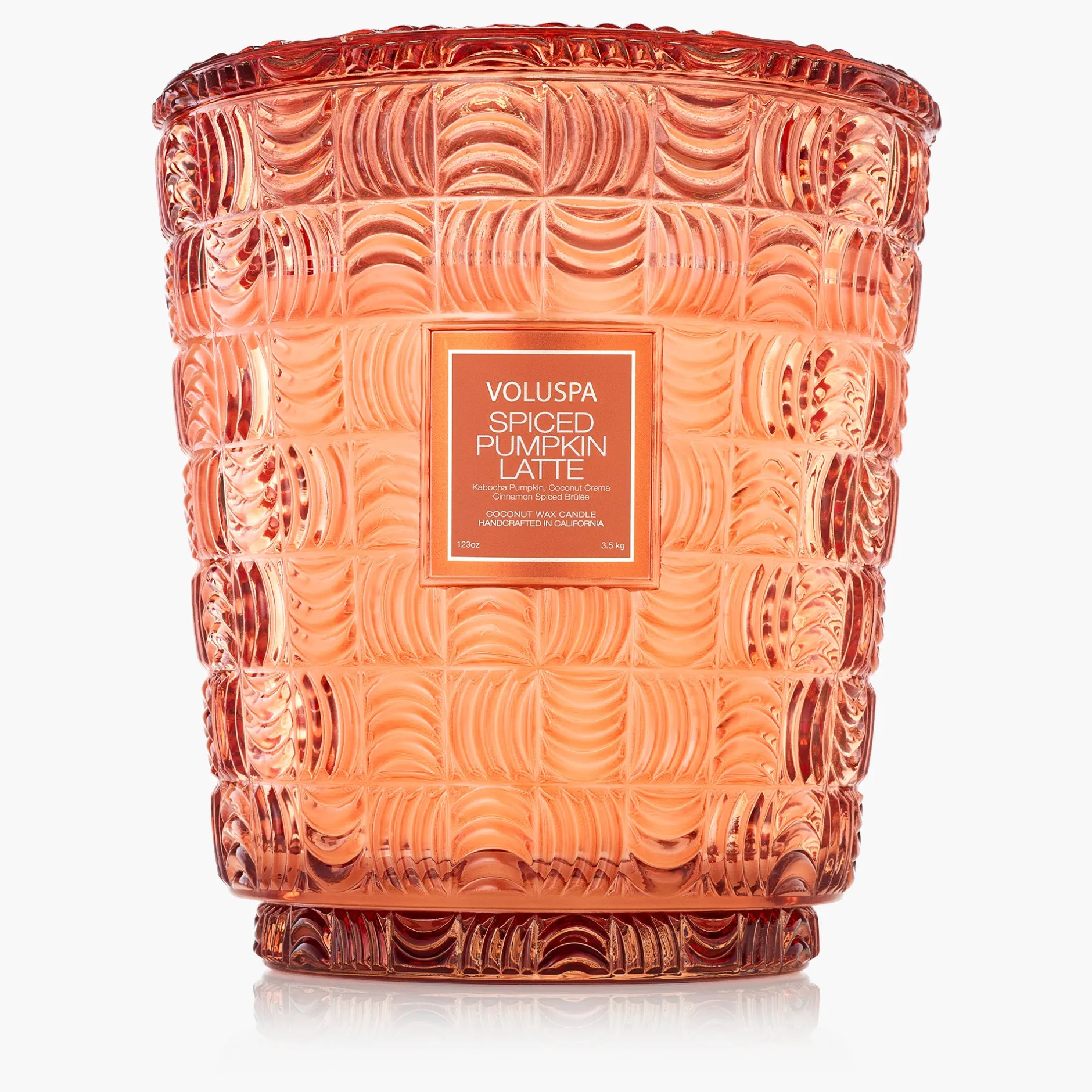 Voluspa Spiced Pumpkin Latte|5 Wick Hearths|Spiced Pumpkin Latte