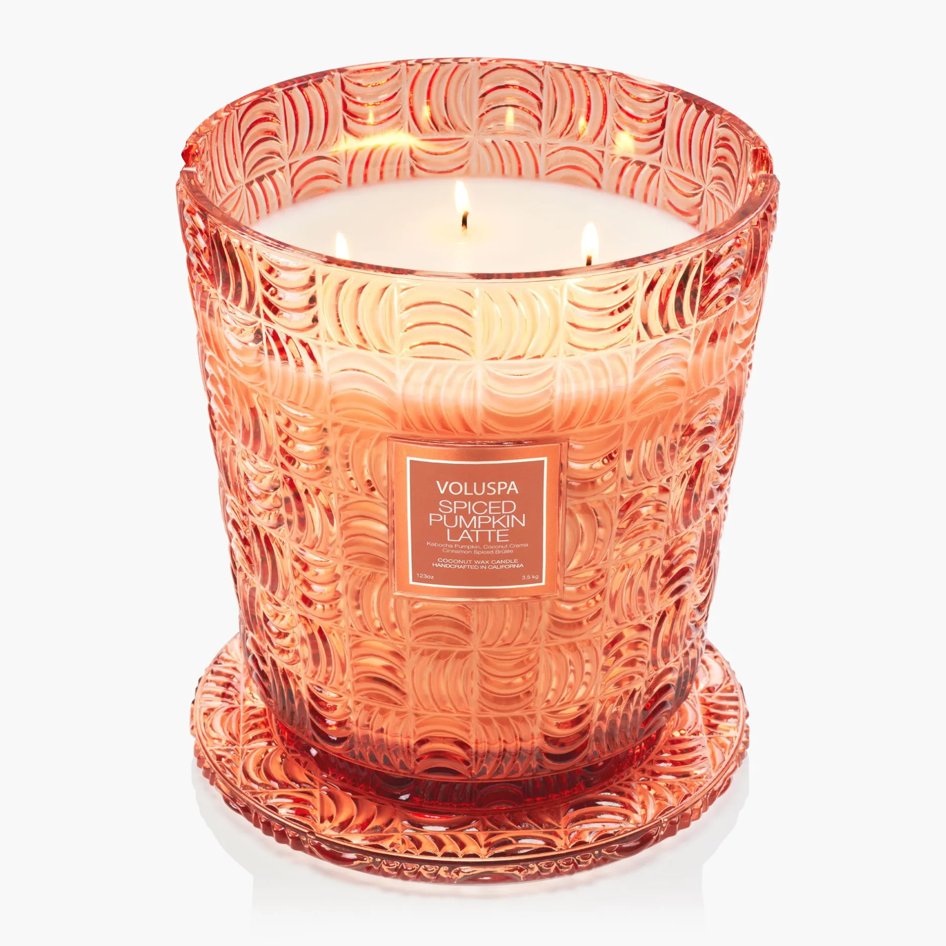 Voluspa Spiced Pumpkin Latte|5 Wick Hearths|Spiced Pumpkin Latte