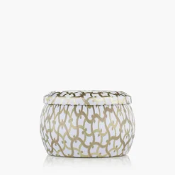 Voluspa Mini Tin|Suede Blanc
