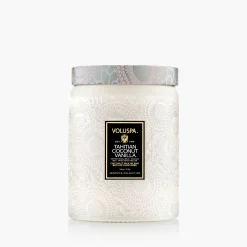 Voluspa Tahitian Coconut Vanilla|Large Jars|Tahitian Coconut Vanilla