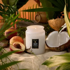 Voluspa Tahitian Coconut Vanilla|Large Jars|Tahitian Coconut Vanilla