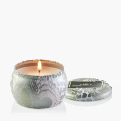 Voluspa Mini Tin|Tahitian Coconut Vanilla|Tahitian Coconut Vanilla