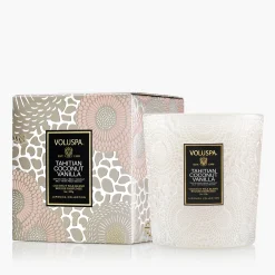 Voluspa Classic Candles|Tahitian Coconut Vanilla|Tahitian Coconut Vanilla