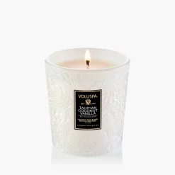 Voluspa Classic Candles|Tahitian Coconut Vanilla|Tahitian Coconut Vanilla