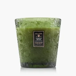 Voluspa Temple Moss|3 Wick Hearths + Luxe|Temple Moss