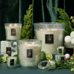 Voluspa White Cypress|5 Wick Hearths|White Cypress