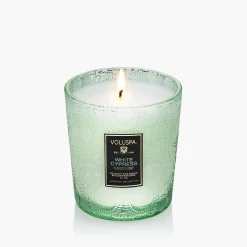 Voluspa Classic Candles|White Cypress|White Cypress