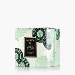 Voluspa Classic Candles|White Cypress|White Cypress