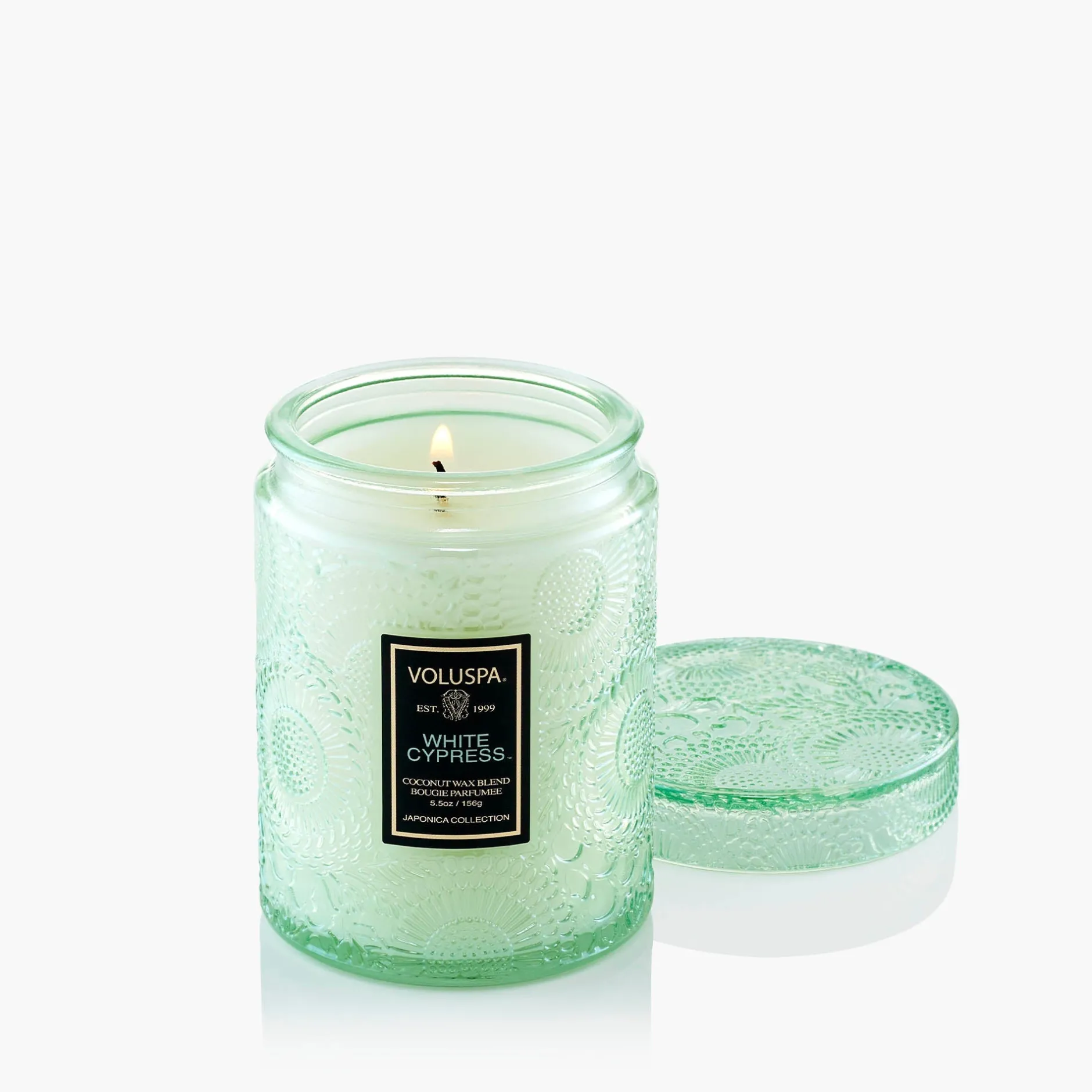 Voluspa Small Jars|White Cypress|White Cypress