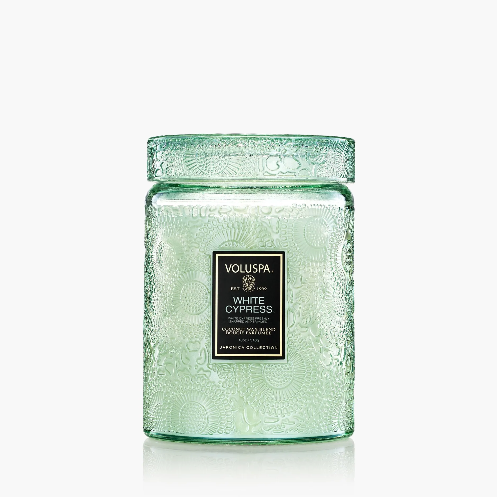 Voluspa White Cypress|Large Jars|White Cypress