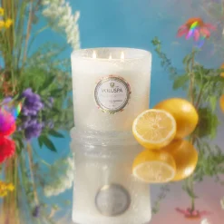 Voluspa 3 Wick Hearths + Luxe|Wildflowers