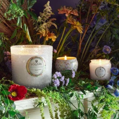 Voluspa 3 Wick Hearths + Luxe|Wildflowers