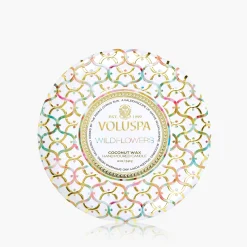 Voluspa 3 Wick Tin|Wildflowers