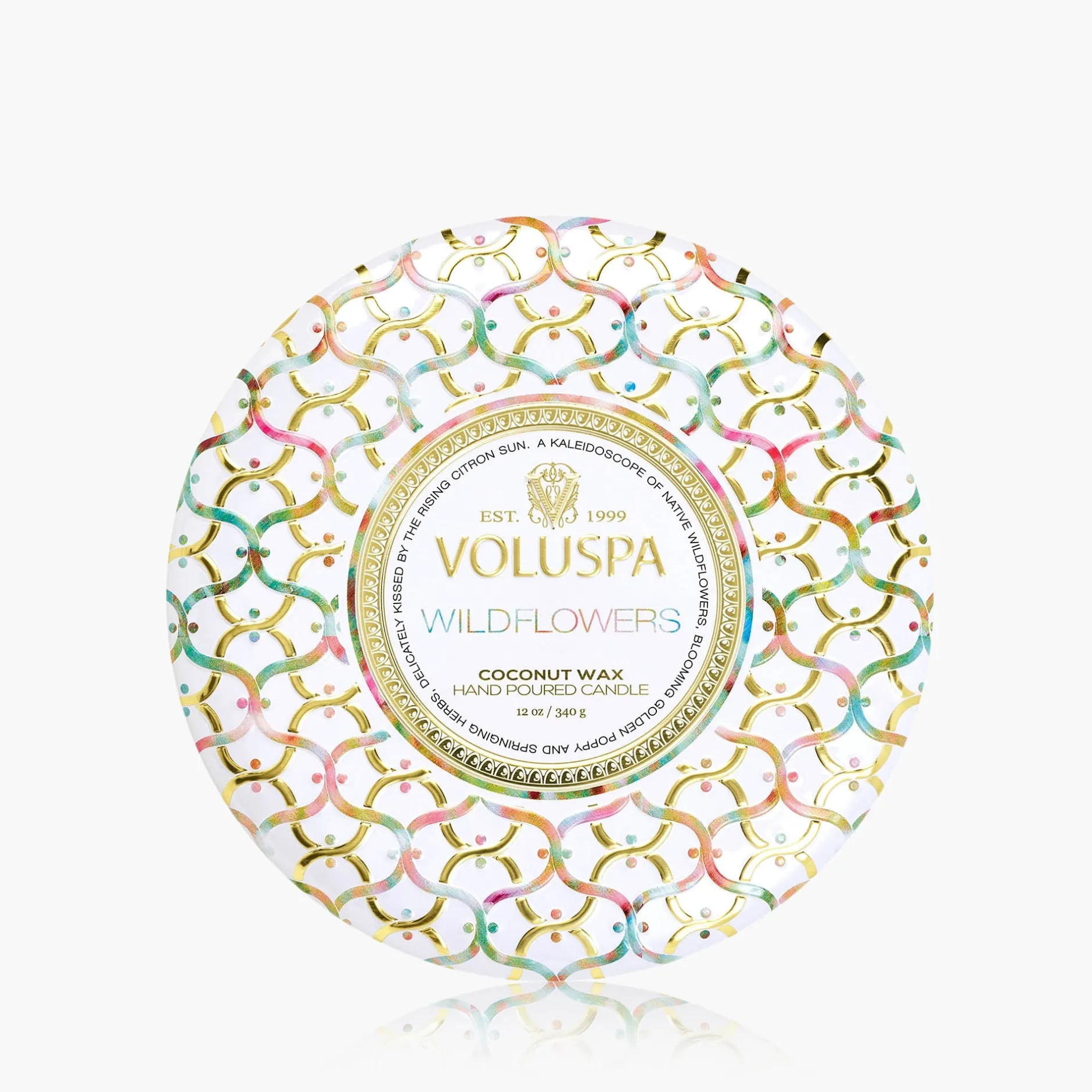 Voluspa 3 Wick Tin|Wildflowers